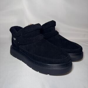 Skechers Slip-Ins BOBS Keepsakes Lite Water Repellent Black Boots